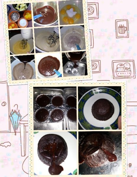 ♥(Ma小姐的廚房)爆漿的巧克力蛋糕 : YYan Lee一起做