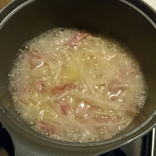 奶油蒸金針菇 : Missy Chen一起做