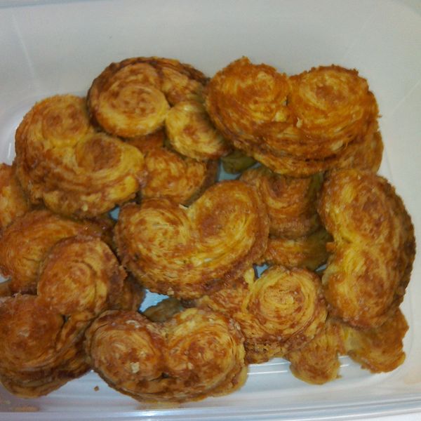 法式蝴蝶酥-簡單4步驟：李莉桢 一起做