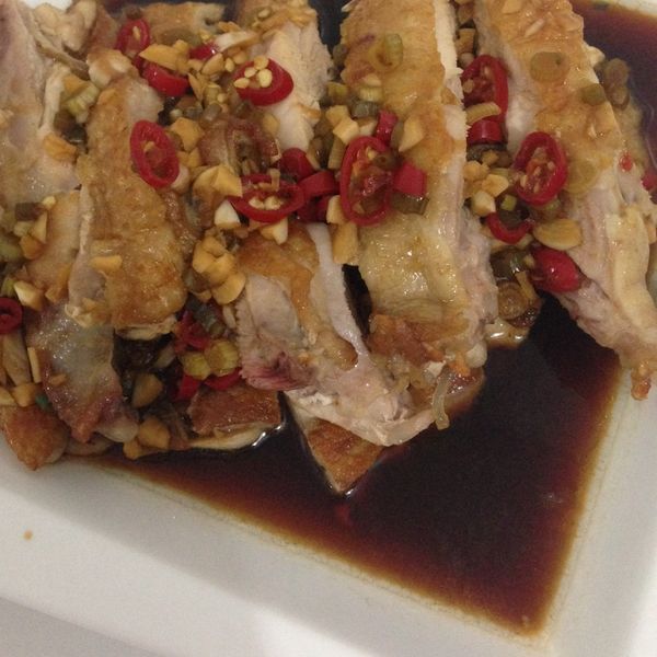 健康椒麻雞腿 : 肉包婕兒一起做