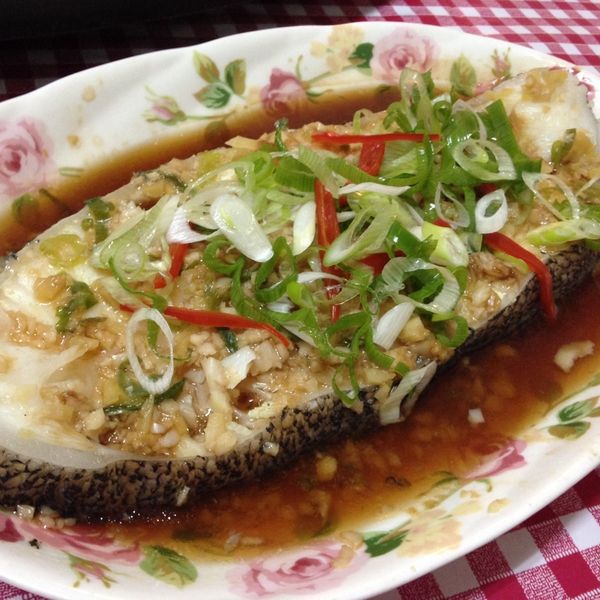 簡單魚料理．清蒸鱈魚 : 桃桃一起做