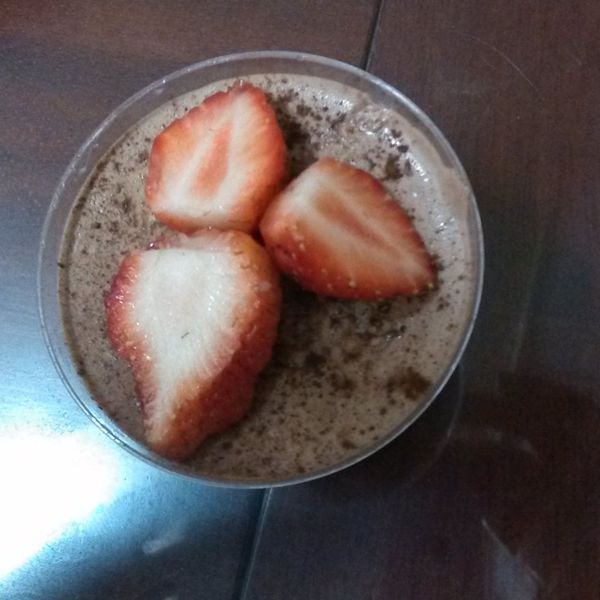 草莓可可慕斯 (免烤箱) : 洪瑋一起做