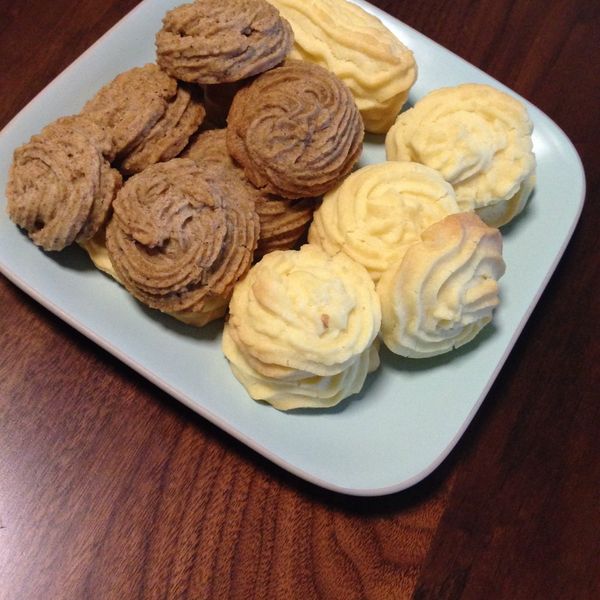 Butter cookies 牛油曲奇 : CL一起做