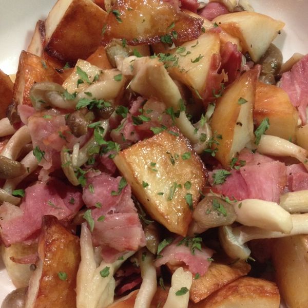 香烤馬鈴薯菇菇：Sylvie Liu 一起做