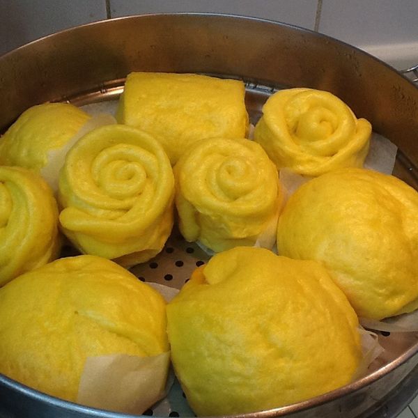 很好吃的-胡蘿蔔饅頭 : Tzu Oyang一起做
