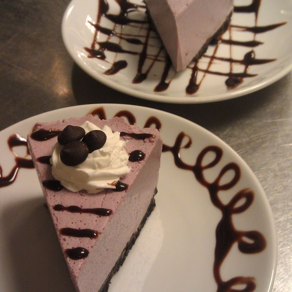 葡萄免烤乳酪蛋糕 : Iris Hsu一起做