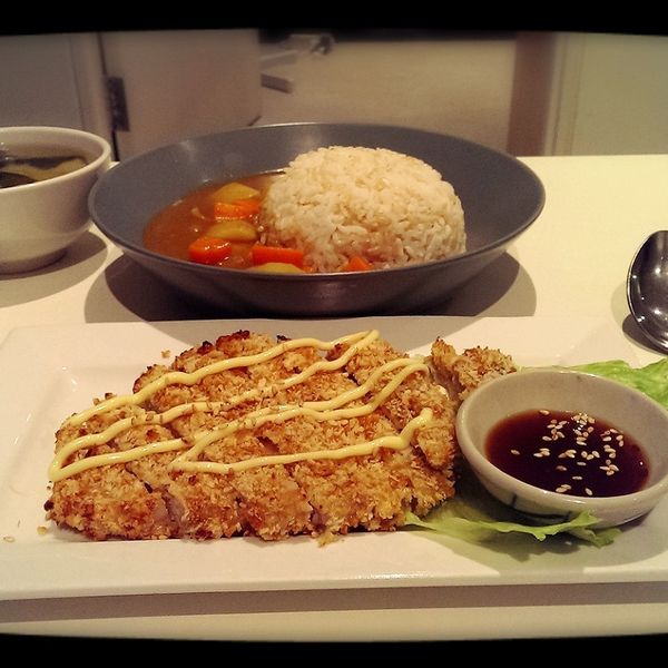 減肥就從春天開始之免炸豬排：Benjamin Chan 一起做