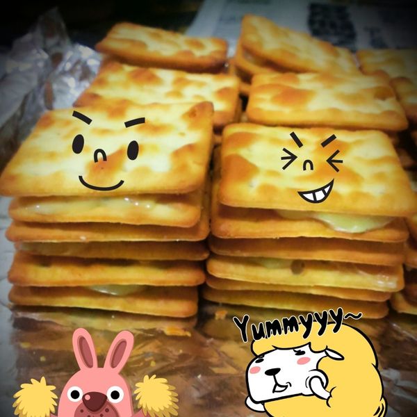 超夯~牛軋糖夾心餅乾 : 張子子一起做