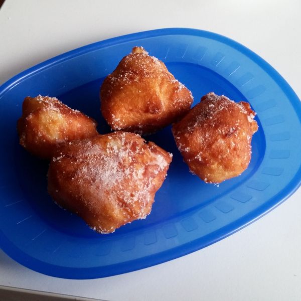 肉桂蘋果泡芙甜圈圈 : Meme Yang一起做