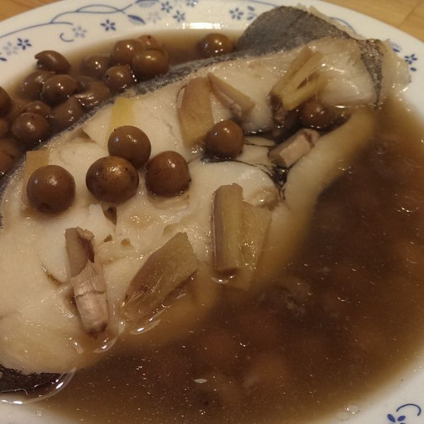 清蒸破布子鱈魚：Rita Gigi 一起做