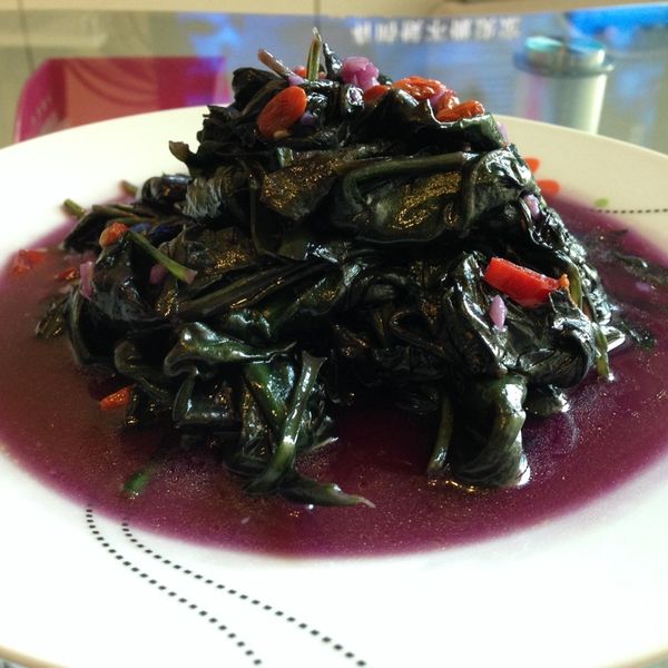 ♥憶柔蔬食♥坐月子溫補麻油紅鳳菜~可素食 : Sasa Lee一起做