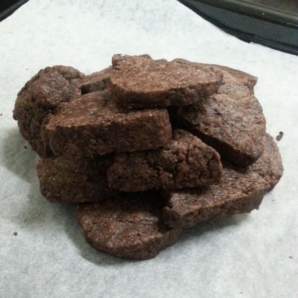 【阿不's廚房】小烤箱做巧克力餅乾(另有大烤箱版) : Nieves Chung一起做