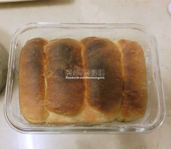 牛奶麵包。樂扣樂扣耐熱玻璃保鮮盒 : 希式料理 ♥小廚房♥一起做