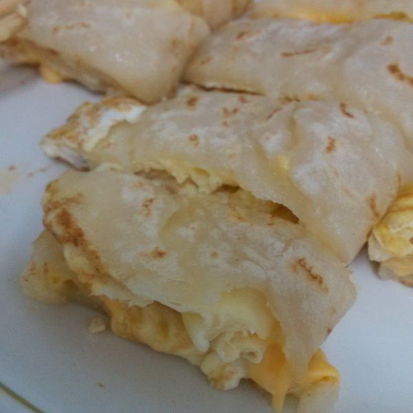 Q.軟.嫩蛋餅(5分鐘快速上桌)：nana 一起做