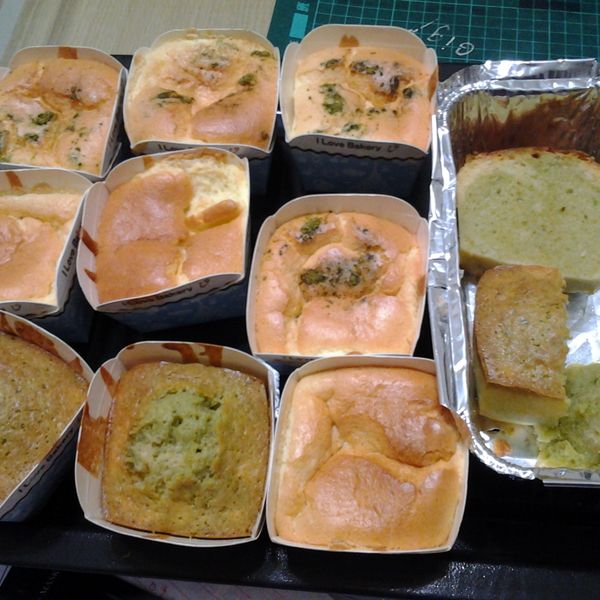 鬆餅粉做的抹茶磅蛋糕 : 陳秀雲一起做