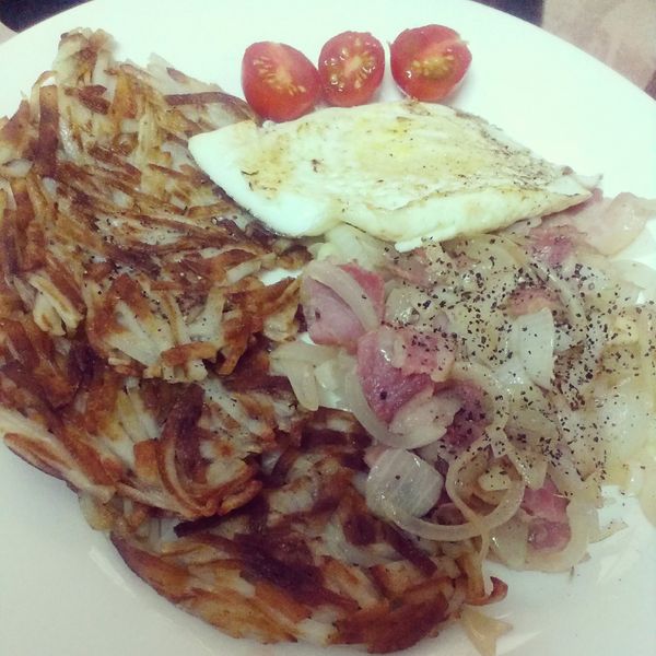 馬鈴薯煎餅 : 曾喬紫一起做