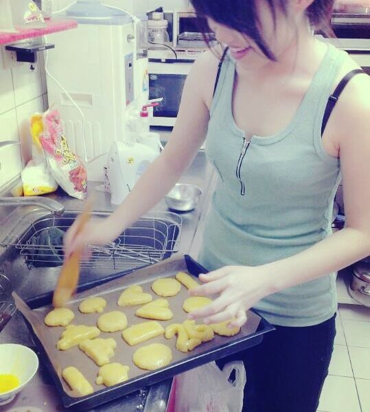 [Olivia♥]奶油餅乾Butter Cookies : Nini Chiu一起做