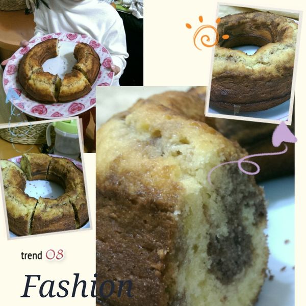 用鬆餅粉做 大理石磅蛋糕：陳小真 一起做