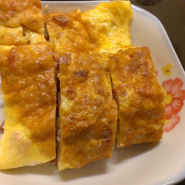 玉米培根玉子燒 [綠巨人黃金玉米鑽石規格]：小藍 一起做