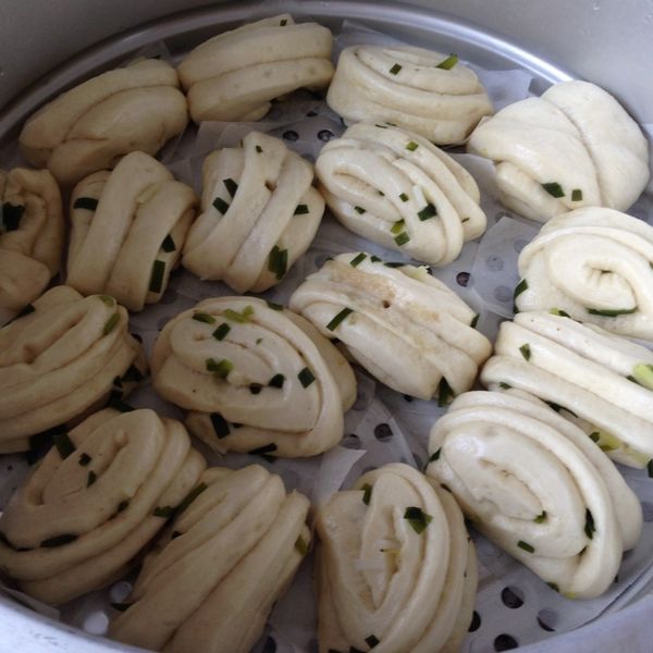 很香的-香蔥饅頭 : Janni Yang一起做