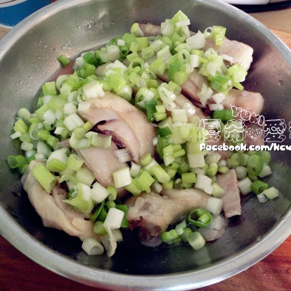 蔥油雞 : 希式料理 ♥小廚房♥一起做