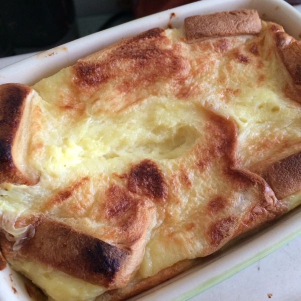 超簡易烤布丁：用土司就可以！：Athena Chen 一起做