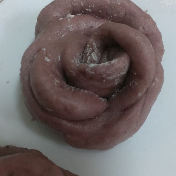 玫瑰花饅頭【Panasonic製麵包機】：李瑪琍 一起做