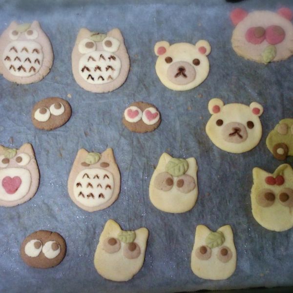 【肉桂打噴嚏】可愛的龍貓♥造型餅乾：骨子是小姐 一起做