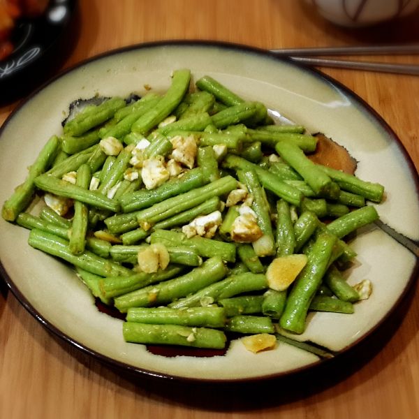 金沙四季豆 : Yichi一起做