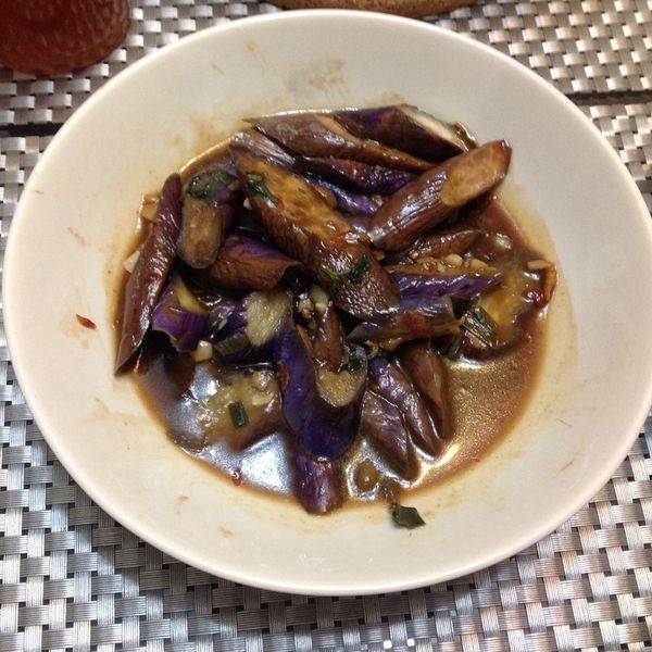 ♥ 辣炒塔香茄子 ♥ : 愛冠宥一起做