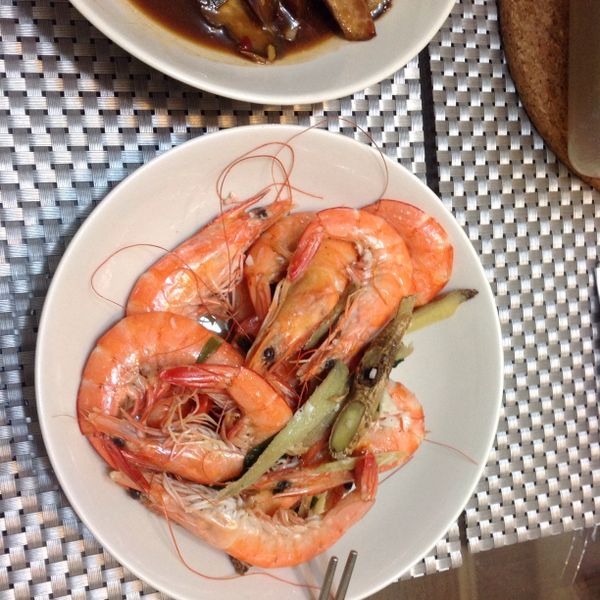 炒蝦子 : 愛冠宥一起做