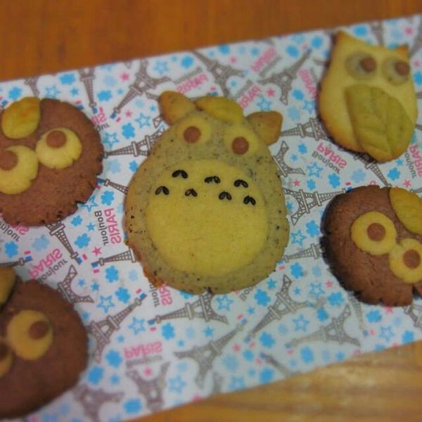 【肉桂打噴嚏】可愛的龍貓♥造型餅乾：陳育琳 一起做