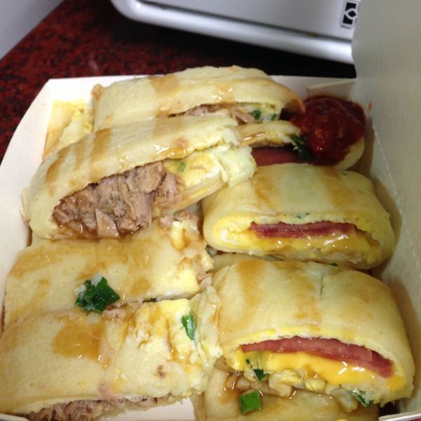 Q.軟.嫩蛋餅(5分鐘快速上桌)：勻綺 一起做