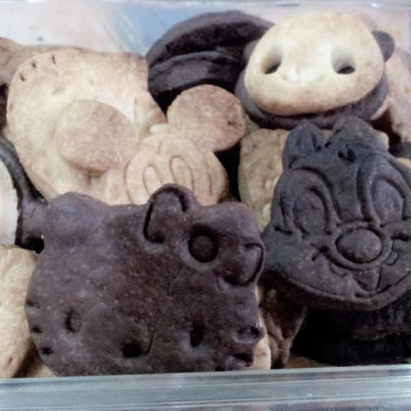 小烤箱做巧克力豆餅乾(另有大烤箱版) : 李雅君一起做