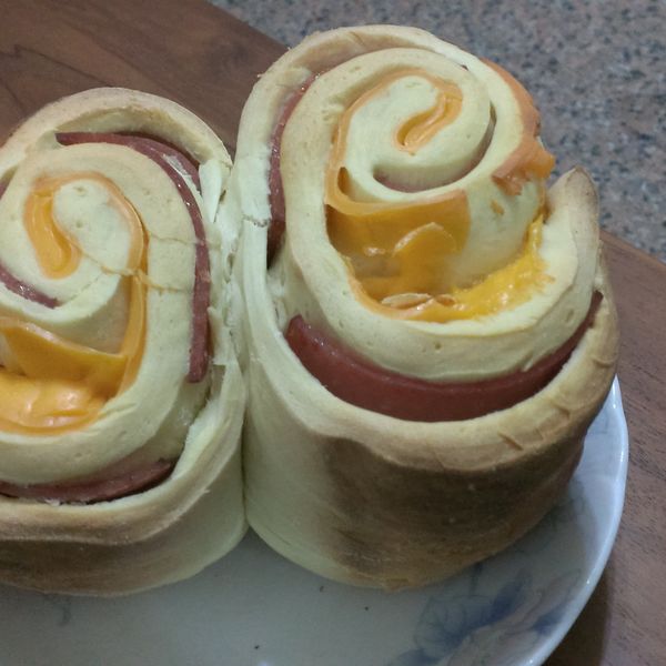 起士火腿吐司Panasonic製麵包機 : 李瑪琍一起做