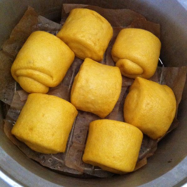 地瓜饅頭 : Alex's mommy一起做