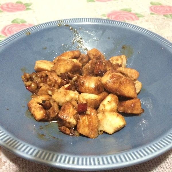 蔥爆雞丁：盧筑君 一起做