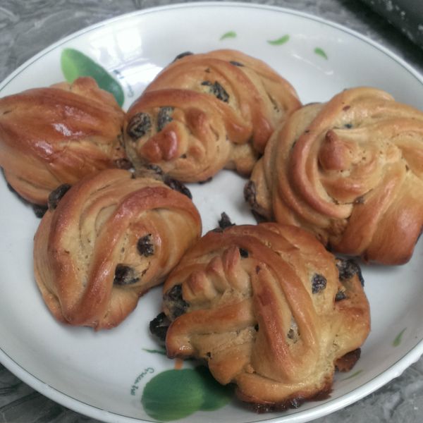 烤饅頭(1)~花捲饅頭 : 李瑪琍一起做