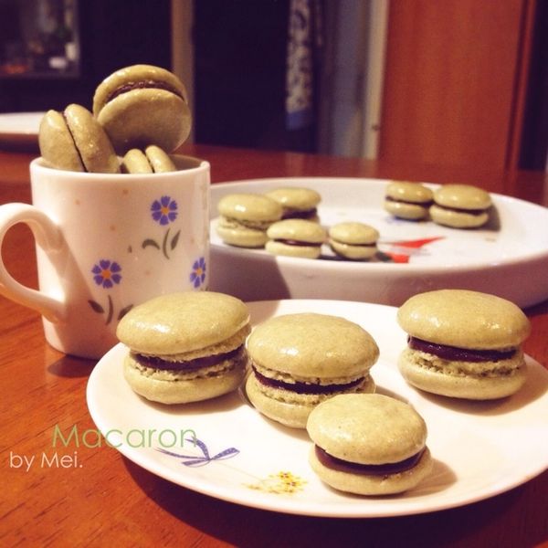 甜點♪ 巧克力馬卡龍 Chocolate Macaron：Crystal Mei 一起做