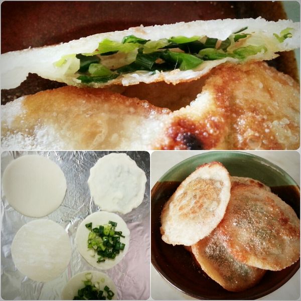 水餃皮蔥油餅 : Miranda Lee一起做