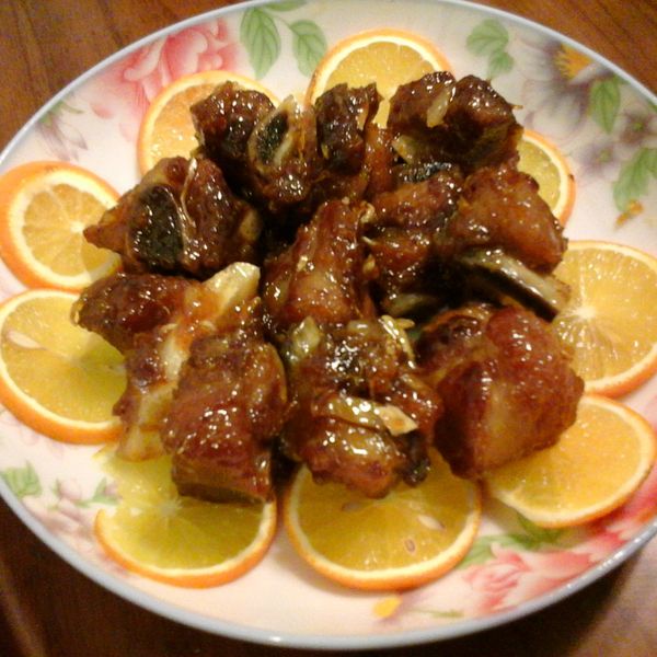 橙汁排骨 : 楊巧巧一起做