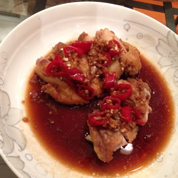 健康椒麻雞腿：Olgaliao 一起做