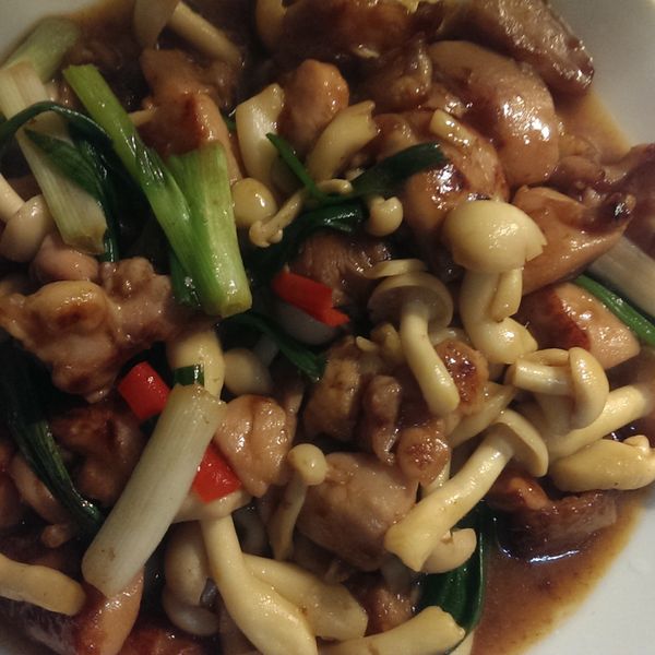 蔥爆雞丁：小天使 一起做