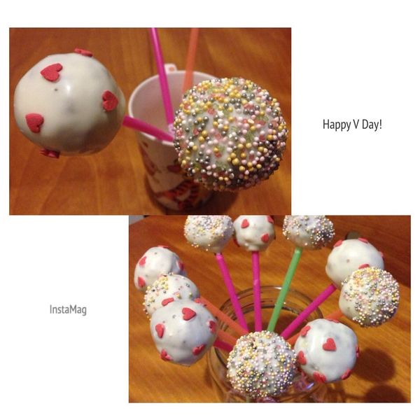 情人節系列: 巧克力棒棒糖 : Genielalaland一起做