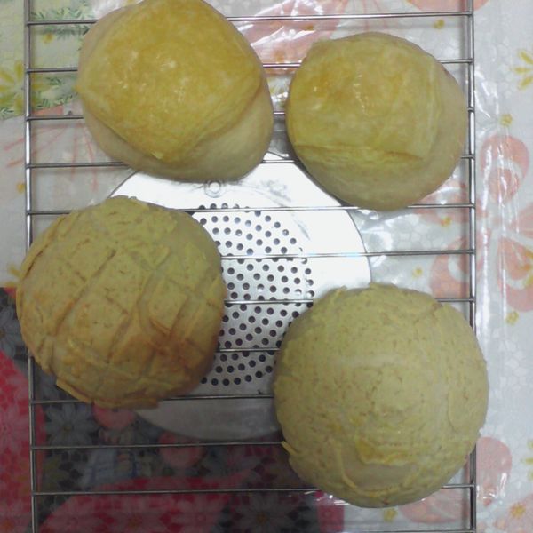 湯種奶酥菠蘿麵包：Angelica Dan 一起做