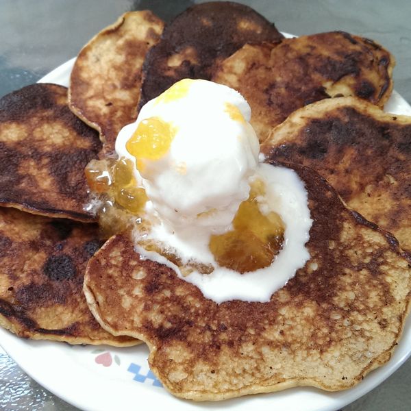 只要兩顆蛋+一根香蕉的簡單鬆餅! : Jean Jean Dai一起做