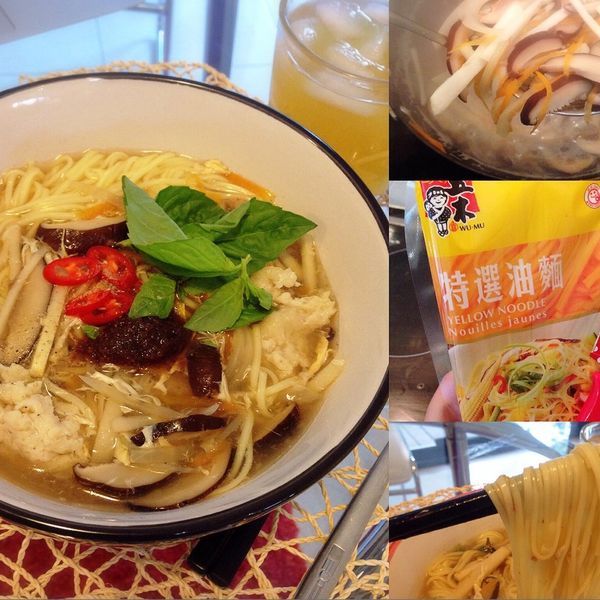 香菇赤肉羹 : Ya-Ching Lu一起做