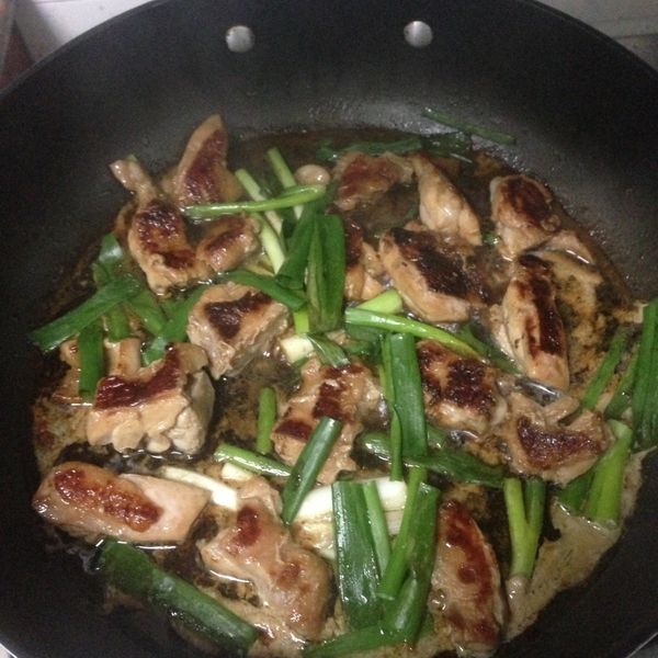 蔥燒雞腿肉：Paul Huang 一起做