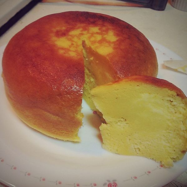 用電子鍋就能做的芝司樂起司蛋糕 : 陳家悅一起做