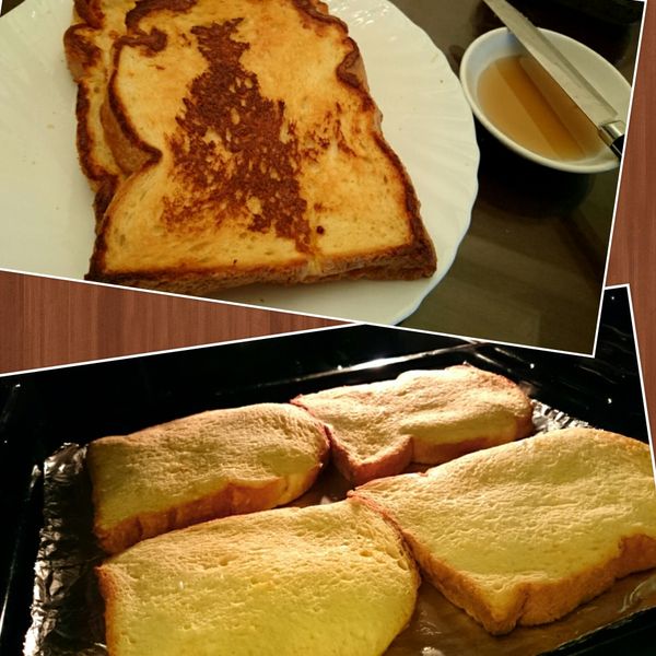 [烤箱料理]法國吐司 : Shih Wen一起做